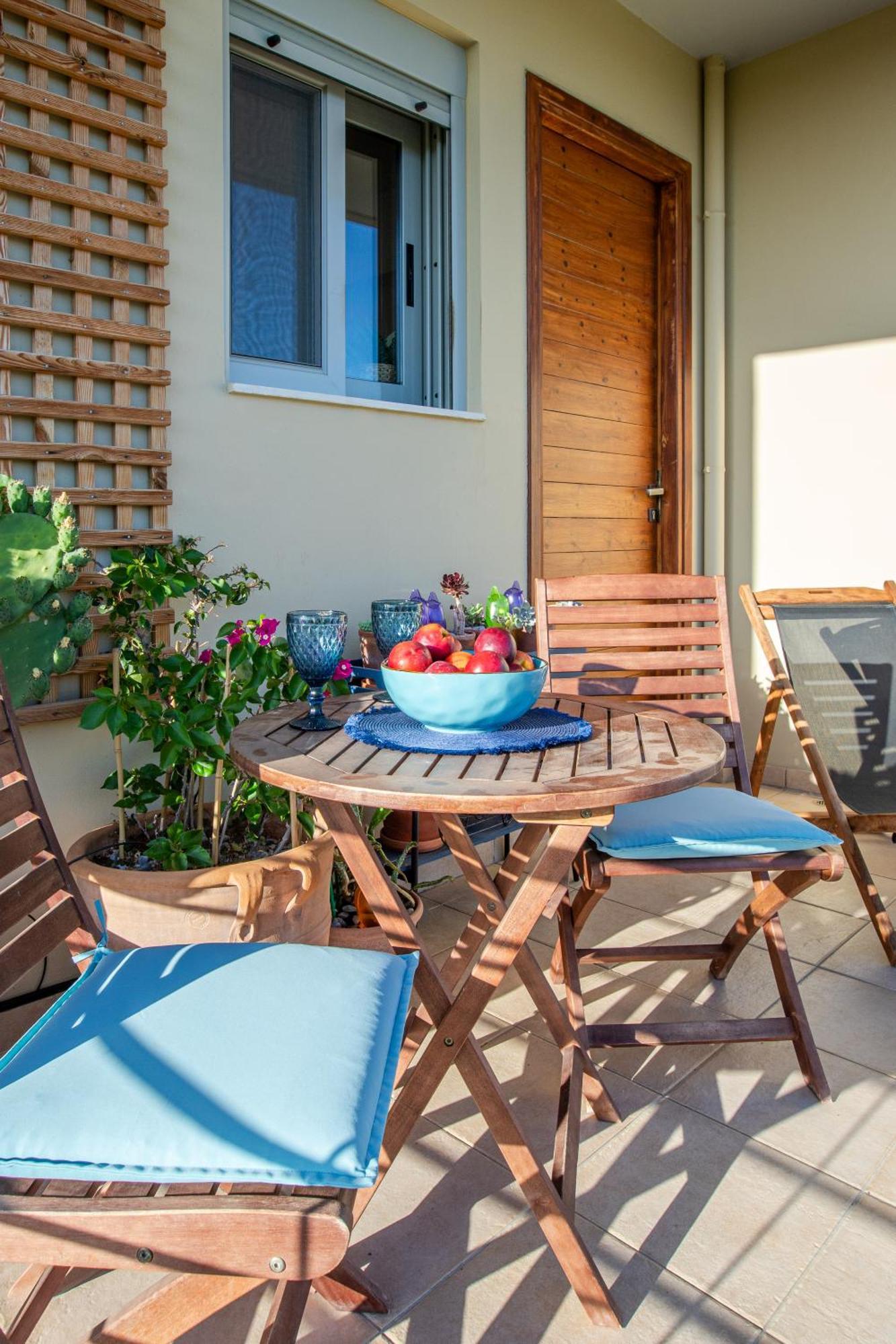Maleme Yoga Blue Apartment Chania  Exterior foto