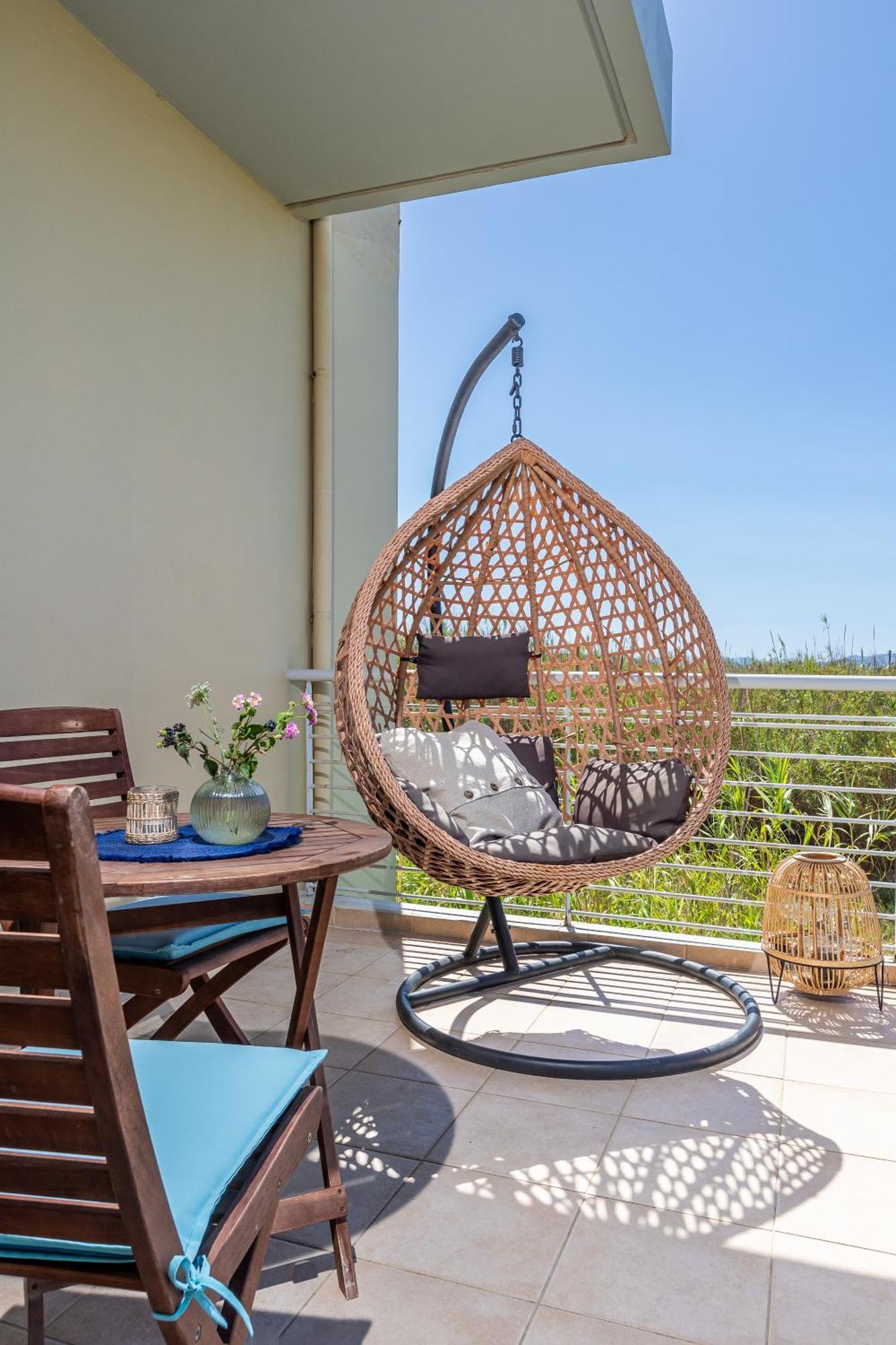 Maleme Yoga Blue Apartment Chania  Exterior foto