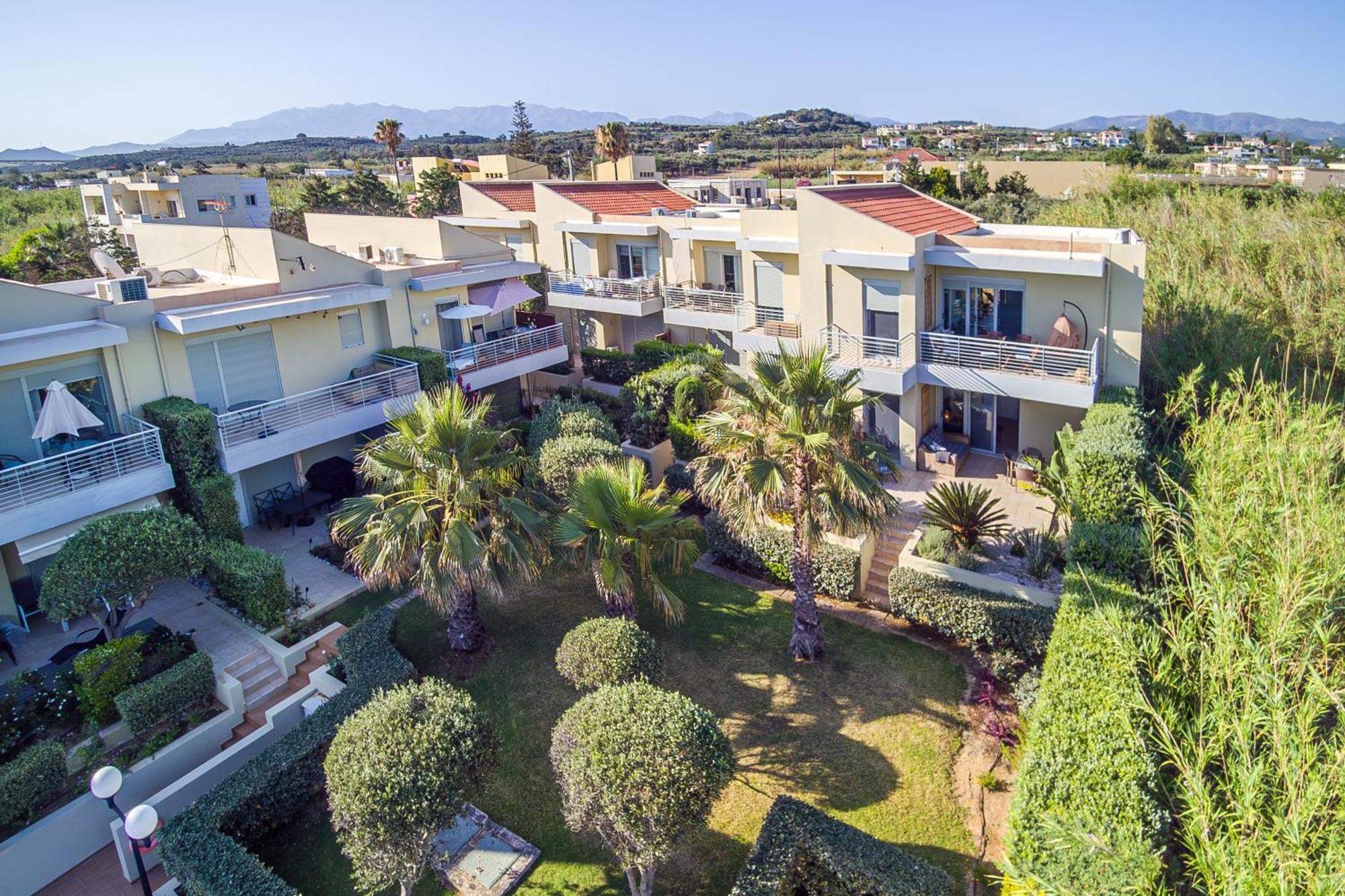 Maleme Yoga Blue Apartment Chania  Exterior foto
