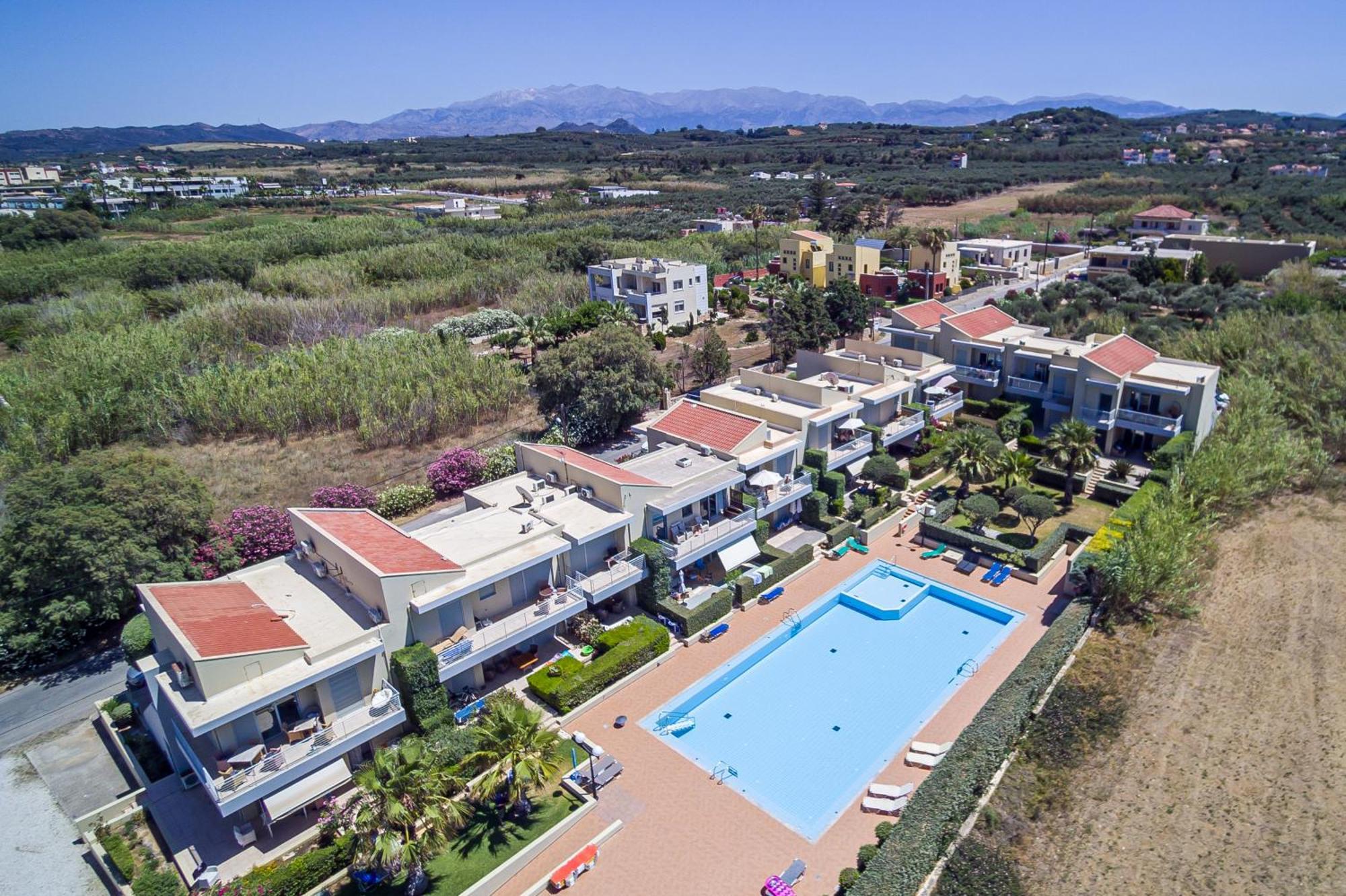 Maleme Yoga Blue Apartment Chania  Exterior foto