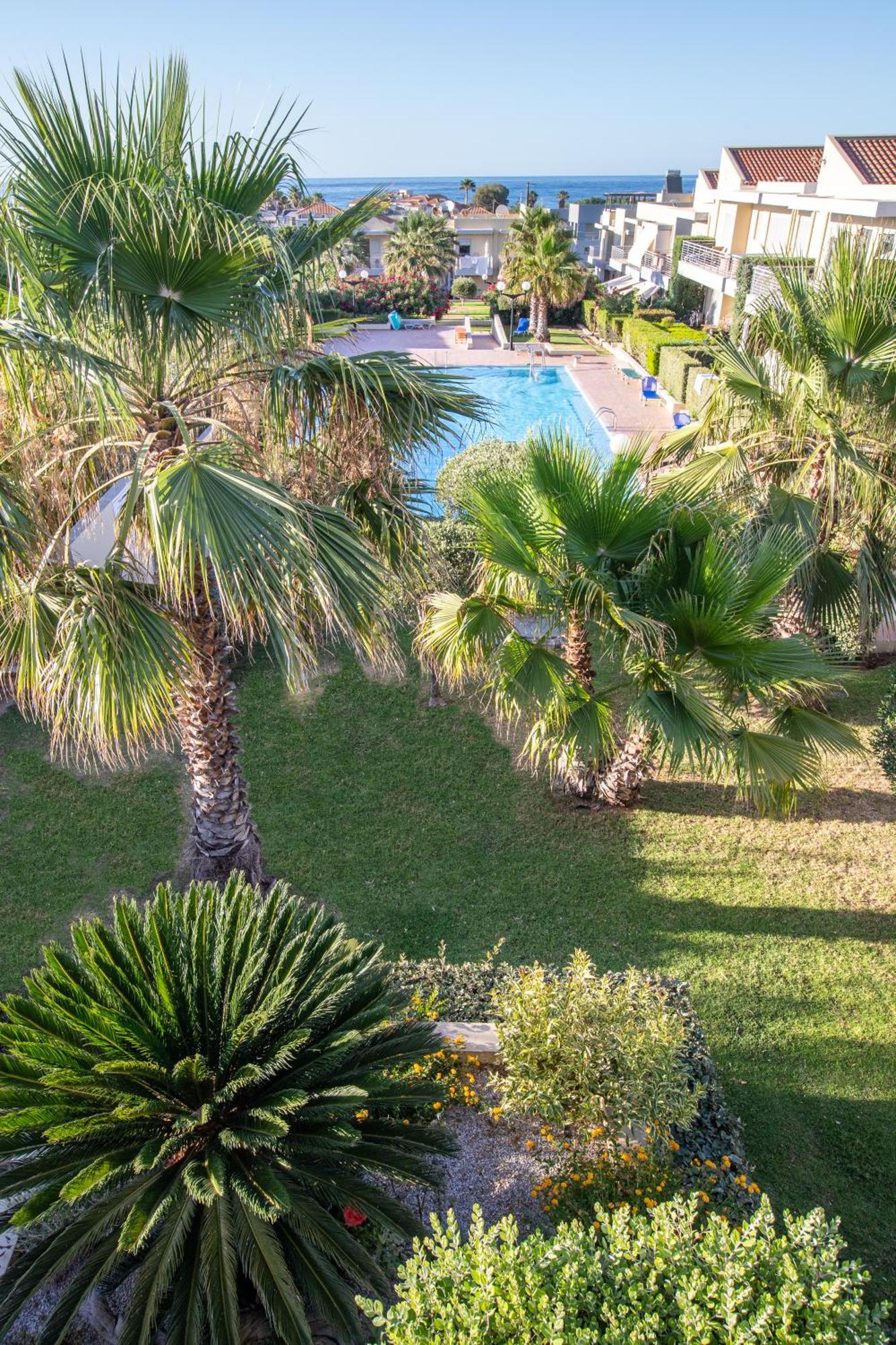 Maleme Yoga Blue Apartment Chania  Exterior foto