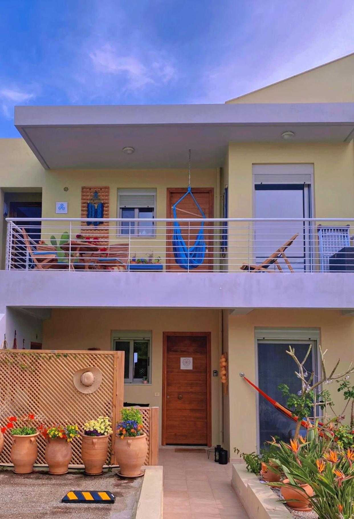 Maleme Yoga Blue Apartment Chania  Exterior foto