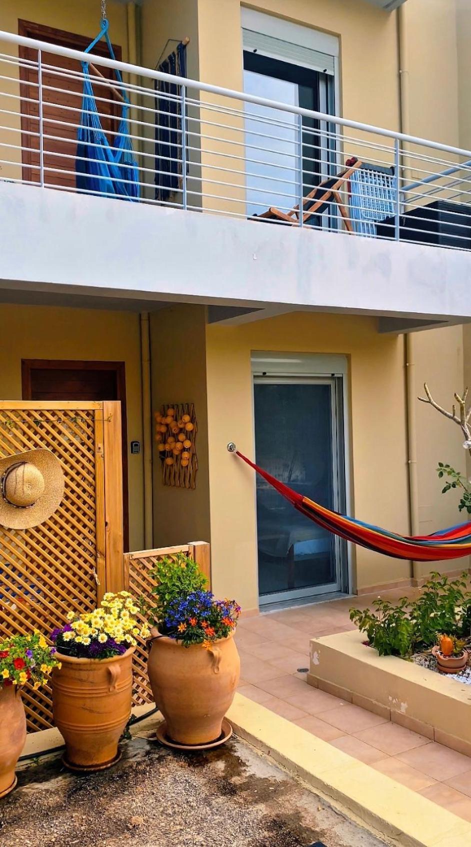 Maleme Yoga Blue Apartment Chania  Exterior foto